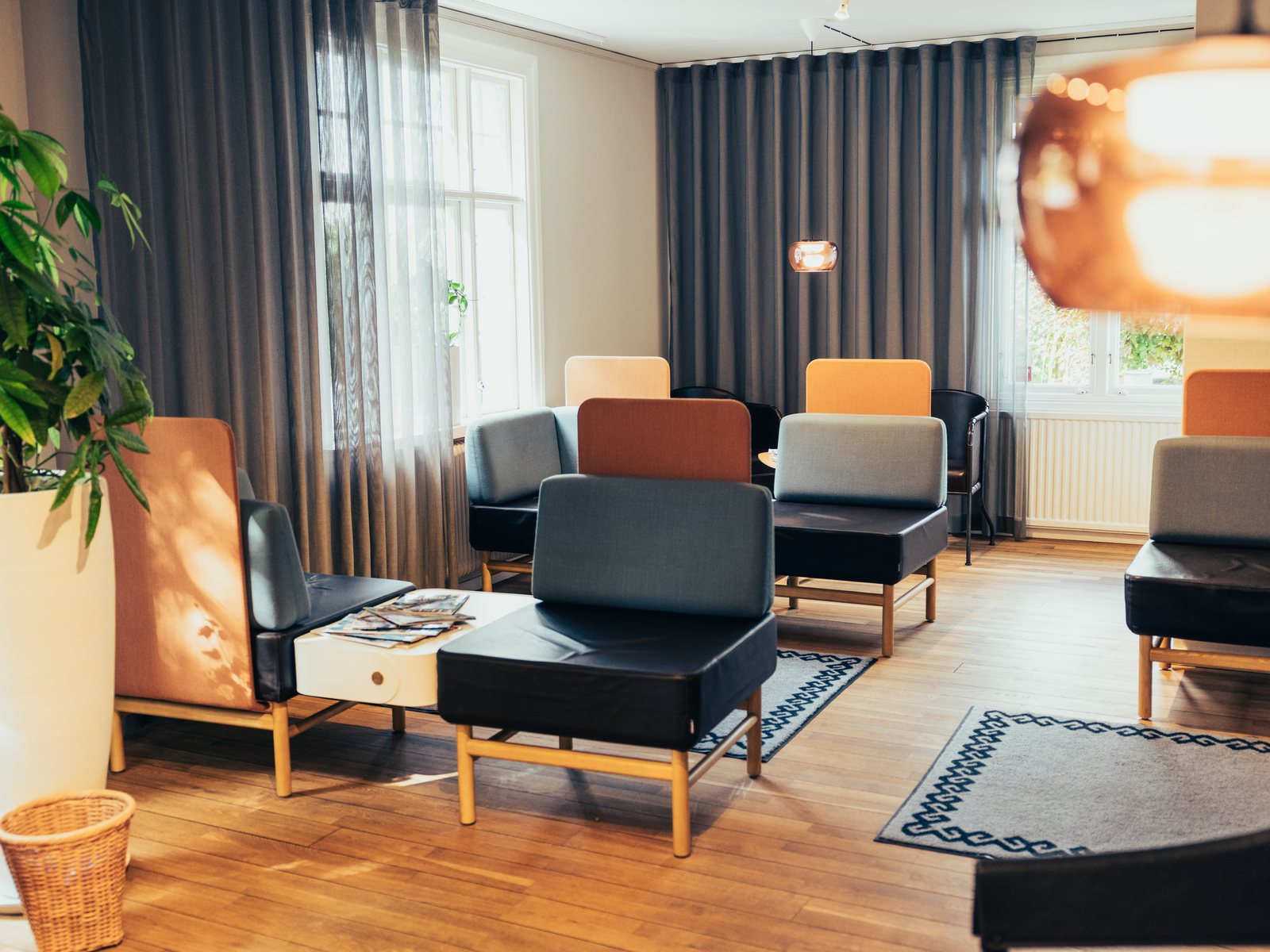 The waiting room in Älmhult